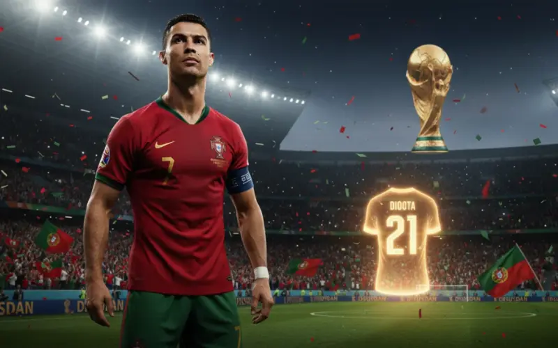 Ronaldo Heads Portugal’s Emotional Road to World Cup Glory
