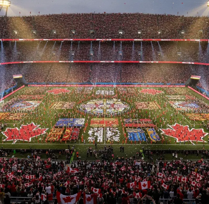 Canada’s First Home World Cup Ceremony