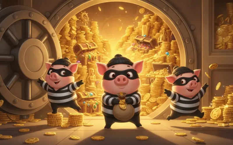 Bank Vault Piggy Heist Set for September 9