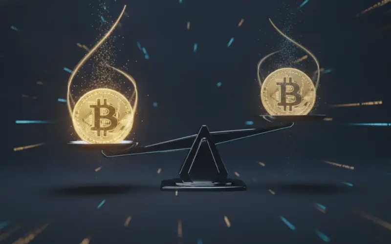 Bitcoin’s Split Signal: Derivatives Strength, Spot Weakness